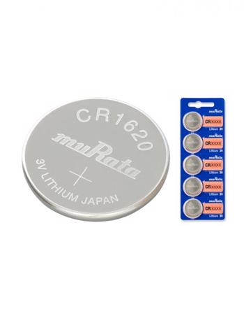 248408, MURATA Lithium CR1620 Batteri - 1 stk